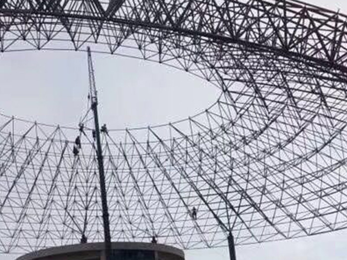 崇州篮球馆球形网架厂家价格